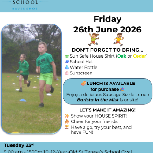 2026 Athletics Day Poster (Update)