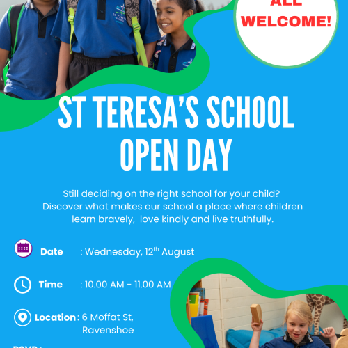 St Teresa’s School Open Day